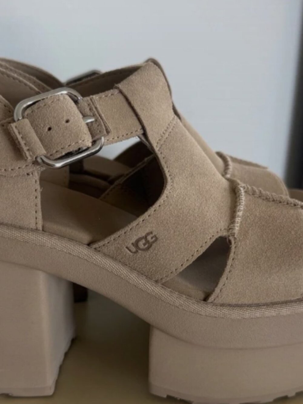ISO  Ugg New Heights platform sandal